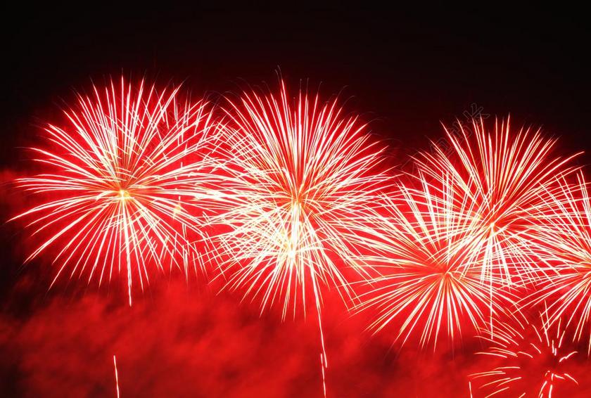 摄影时尚烟花汇演背景图片