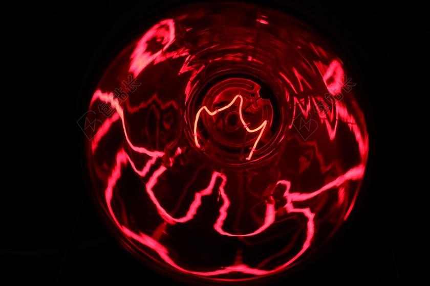 红外线灯 红灯 消失 灯 灯泡 光 红色 红外 热 温暖