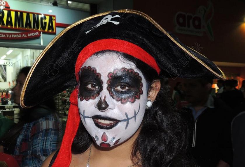 脸上 绘画 亚美尼亚的万圣节 缔约方 哥伦比亚