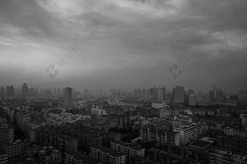 城市 风光 黑白 中国 兰州