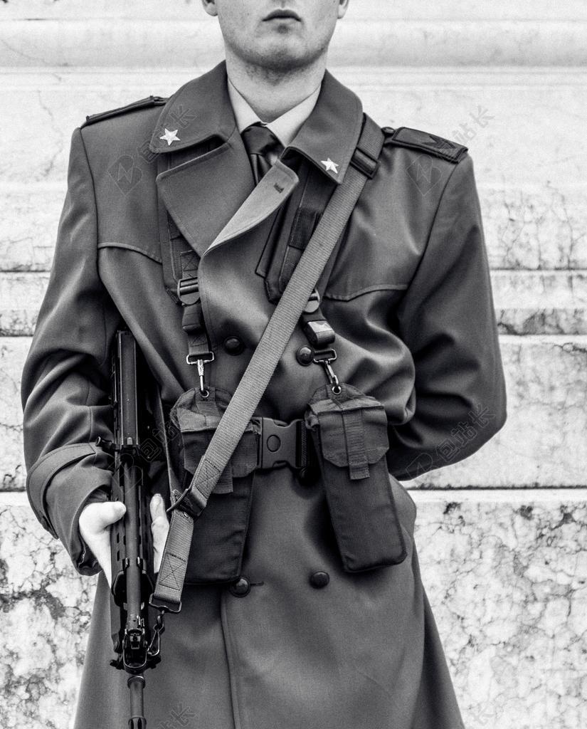 摄影复古老旧的军人背景图片