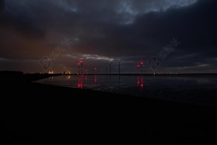水 云 夜晚的天空 傍晚的天空 天空 晚上 夜 海岸 海滩