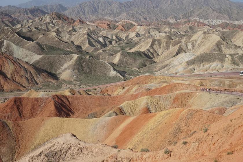 七彩 张掖 丹霞