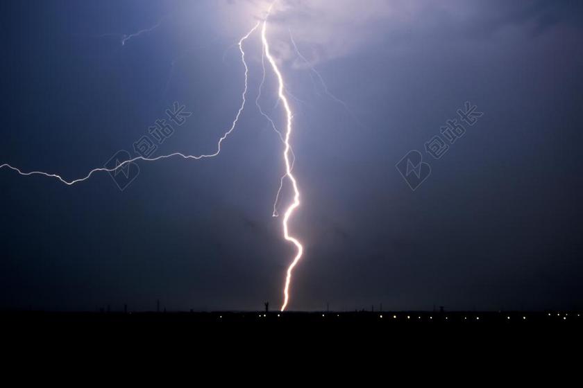 摄影天空闪电背景图片