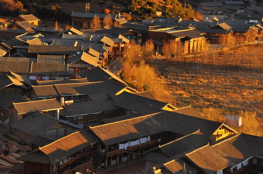 中国 泸沽湖 上里村