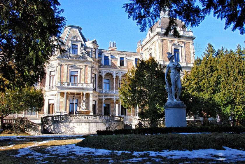 LAINZER蒂尔加滕 爱马仕别墅 维也纳 LAINZ 架构 石