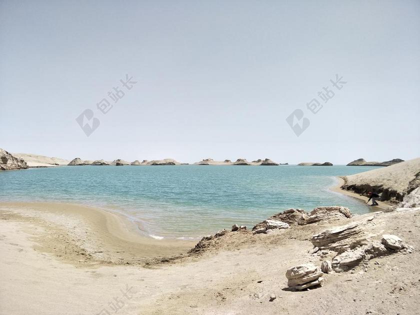 水上雅丹 荒 投影