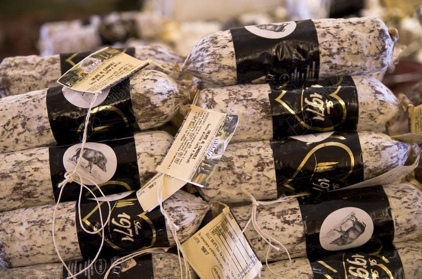 萨拉米香肠 公猪 托斯卡纳 食品