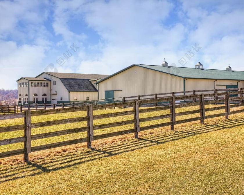 谷仓 乡村 烤房 俄亥俄州 数字艺术 农村 景区 国家 风景