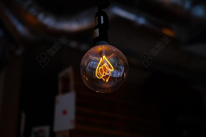 黑 黄铜 光明 棕色 灯泡 弦 古典 黑暗 爱迪生 电