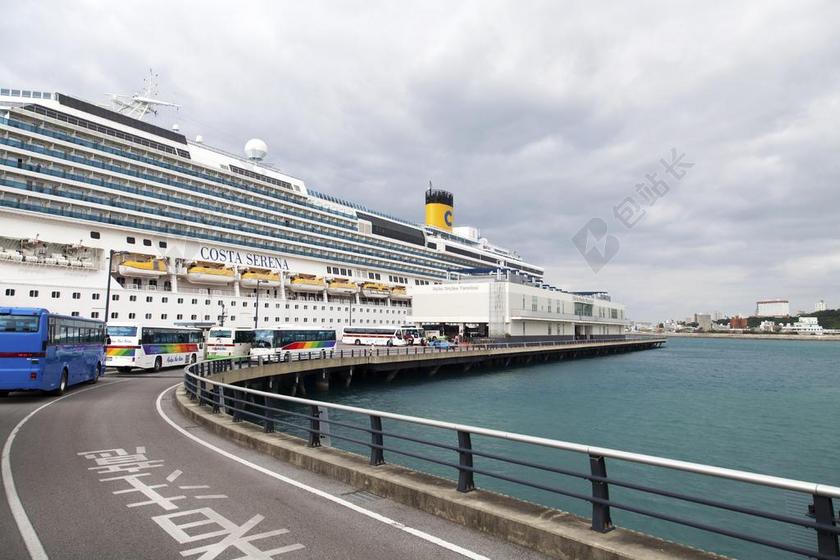 歌诗达邮轮 赛琳娜号 冲绳那霸邮轮码头