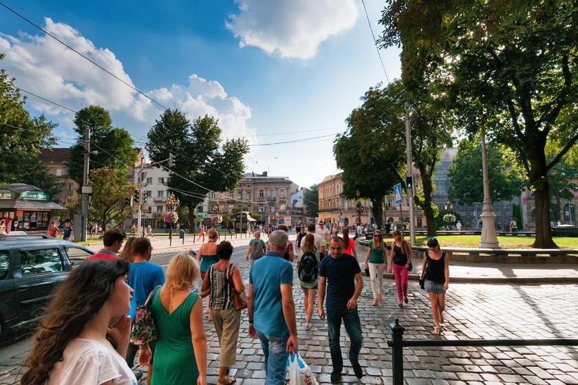 人类 道路 空间 利沃夫 乌克兰 历史 库克 路 人的