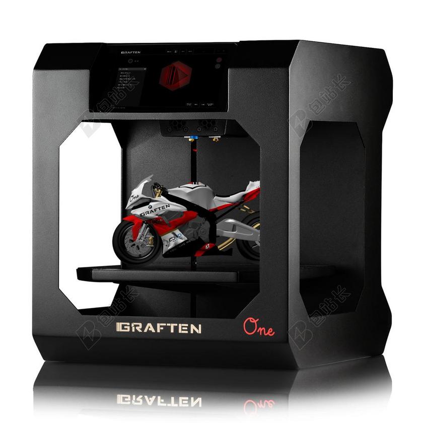 打印机 3D 白 背景 GRAFTEN 他们 电机 宝马