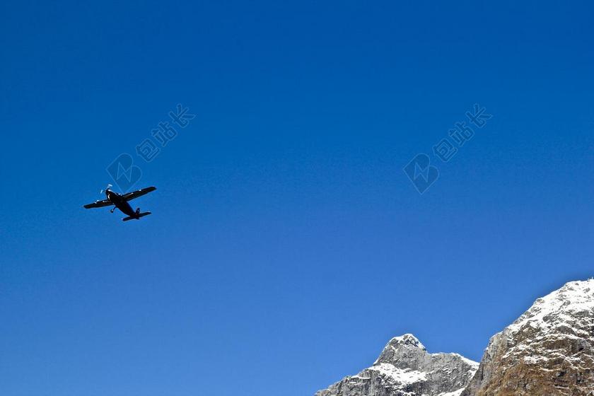 航天航空飞行的飞机背景图片