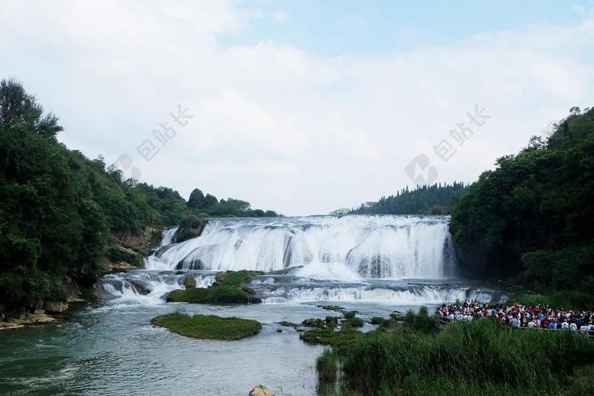 最美贵州 贵州 瀑布 黄果树瀑布 水 树