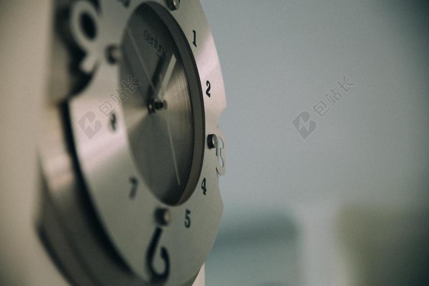 简约艺术时钟背景图片