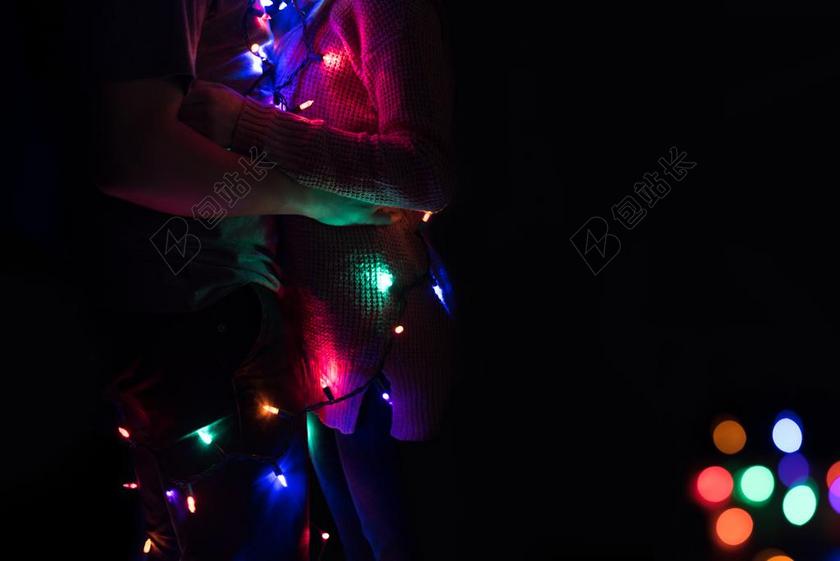 广告时尚就把灯光背景图片