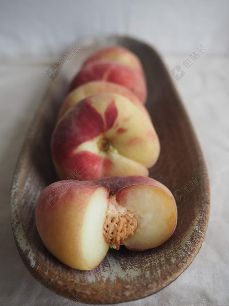 水果 桃 扁桃 吃 美味 静物 红色 成熟 石果