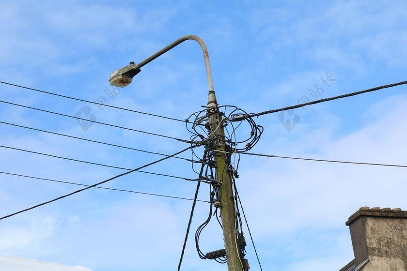 灯笼 电缆 照明 灯 历史路灯照明 怀旧之情 天空 路灯