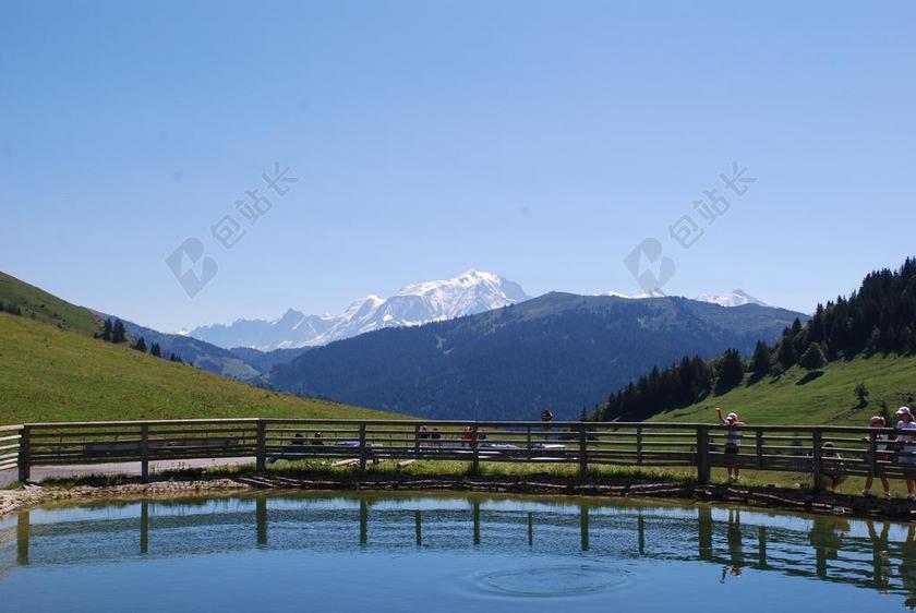 阿尔卑斯山 徒步旅行 假日 景观 性质 山 高等阿尔卑斯