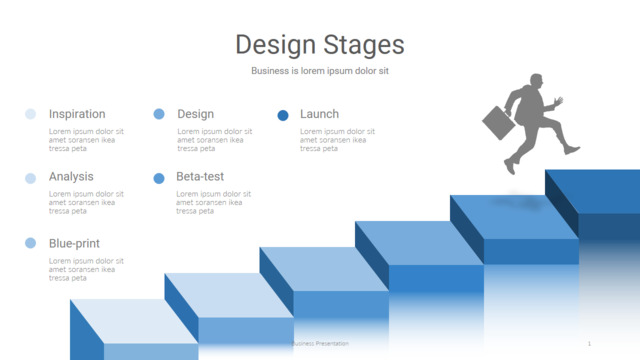 商务英文版阶梯PPT