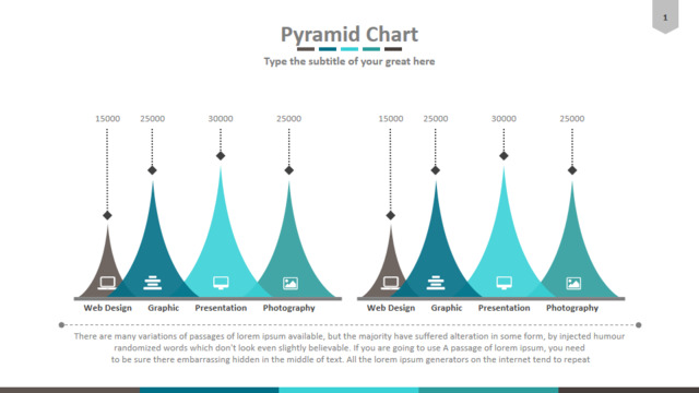 山形锥状指标记录时间轴PPT