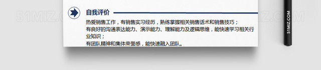 创意营销岗位求职简历EXCEL简历模板