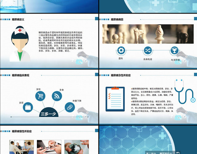 糖尿病护理专业介绍动态PPT