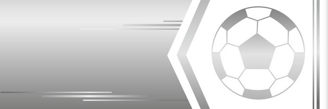 足球抽象几何线条BANNER背景素材