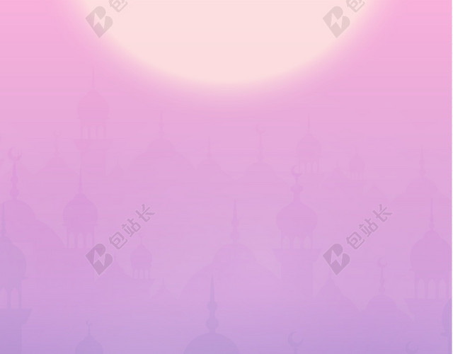 纯色光影BANNER背景素材