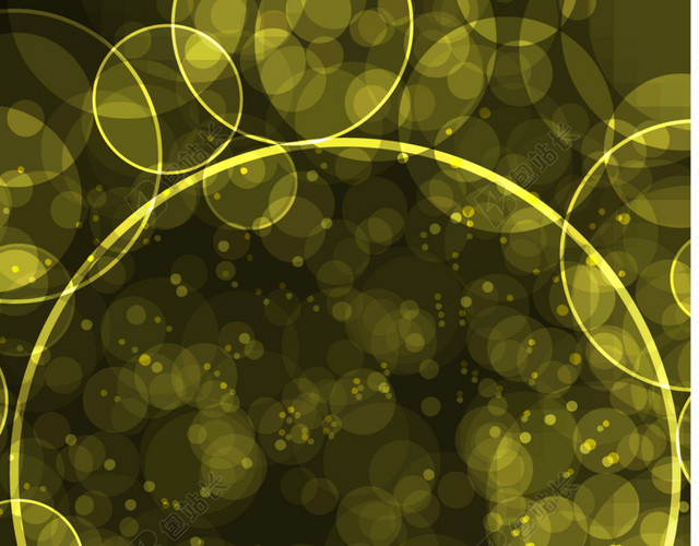 科技感简约光斑线条BANNER
