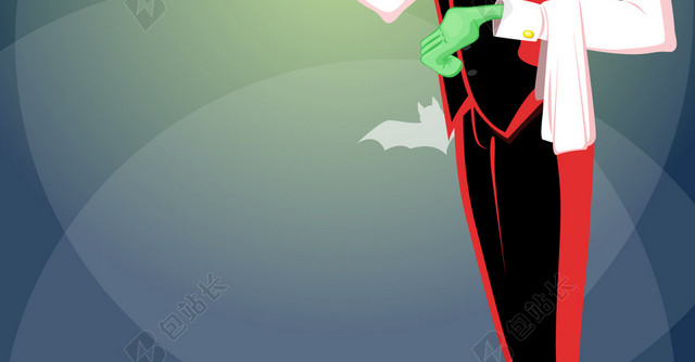 万圣节恐怖僵尸BANNER背景素材