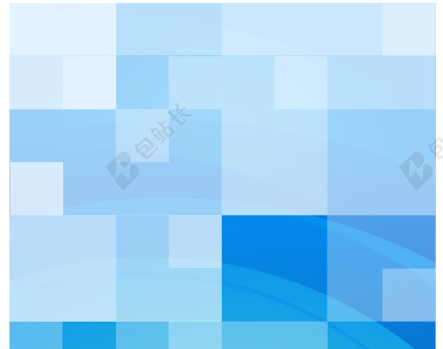 简约几何格子色块BANNER素材