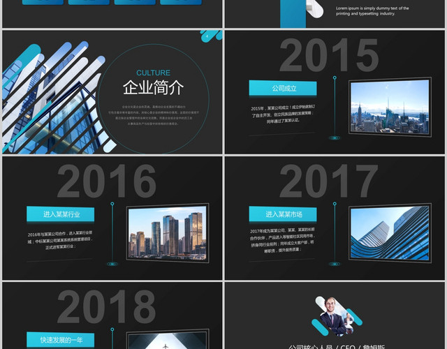 高端欧美科技产品介绍产品推广商业计划书项目策划