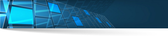 蓝色科技抽象BANNER背景素材
