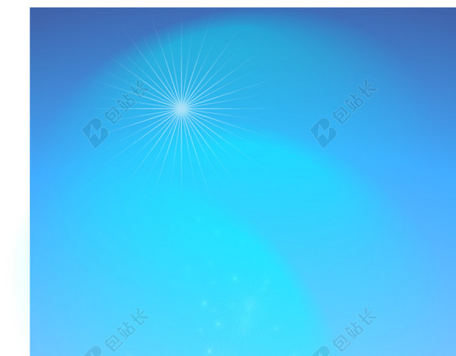 蓝色渐变科技BANNER背景