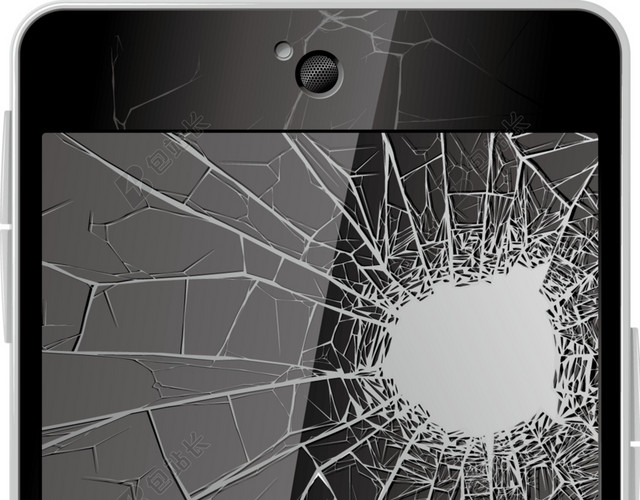 手机破碎屏幕BANNER素材