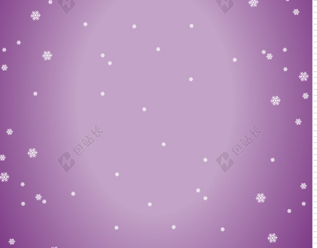 卡通雪花