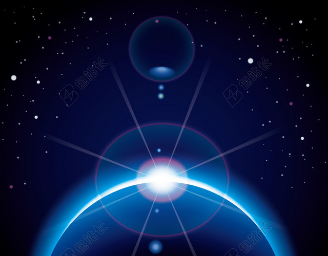星球光效线