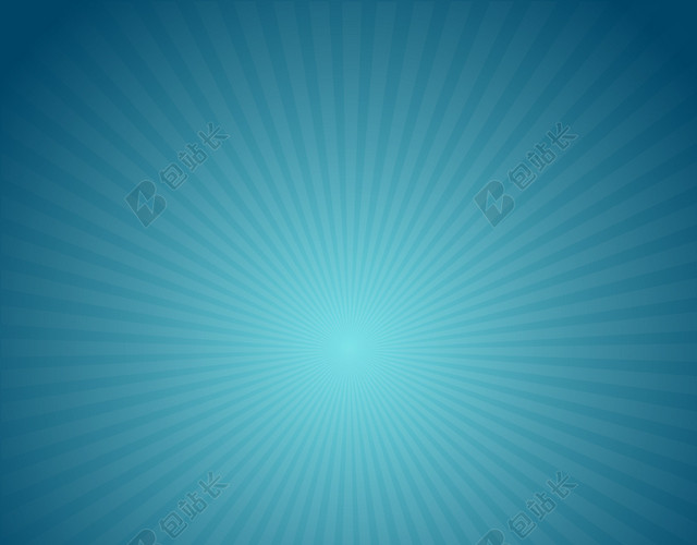 蓝色条纹线条放射背景图