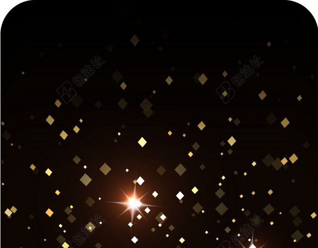 光效星星背景图