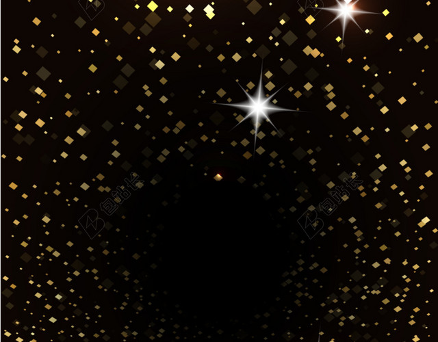 光效星星背景图