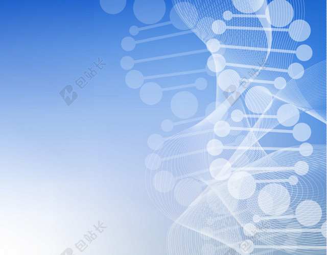 点线螺旋分子背景图