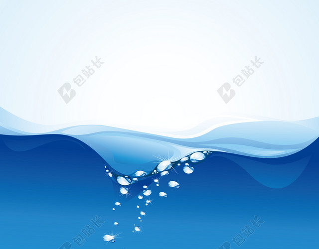 水波纹气泡背景图