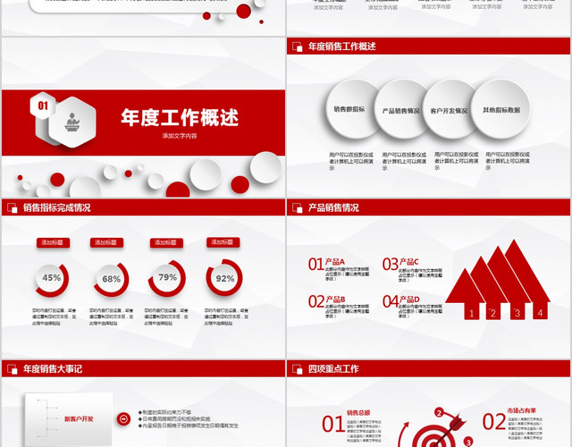 销售部工作汇报工作总结年终总结述职报告新年工作计划KEYNOTE模板