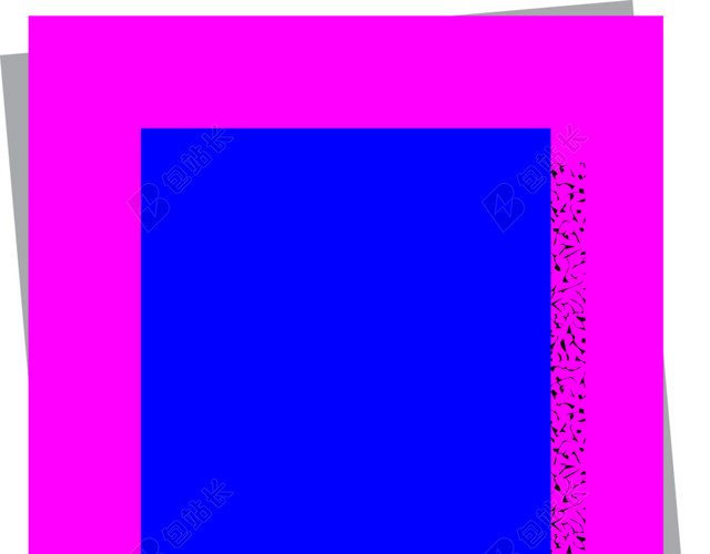 柱体三角背景图