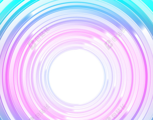 旋转曲线体彩色背景图