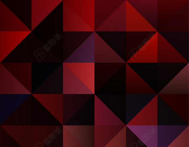 彩色立体多边体背景图