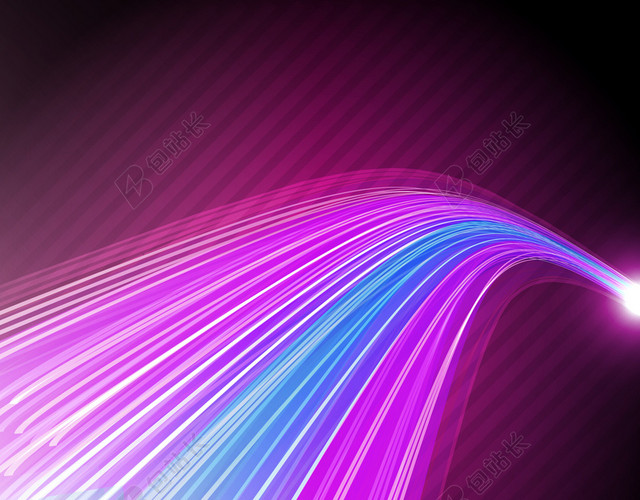 曲线线形彩色背景图