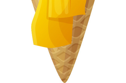 手绘可爱冰激凌